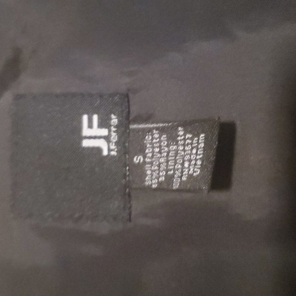 JF J.Ferrar Black Button Up Vest Size Small - Picture 3 of 4